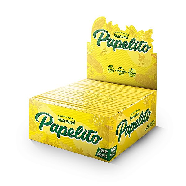 Seda Papelito Tradicional King Size Display Com 50 Un
